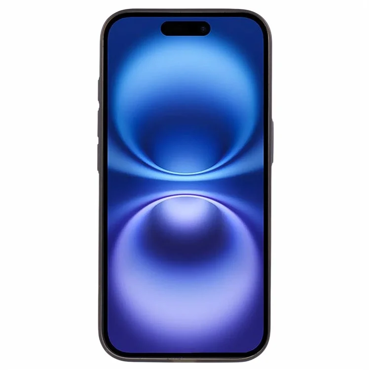 X-LEVEL For iPhone 16 Case Hard PP Matte Phone Cover 0.18mm Ultra-Thin - Transparent Black