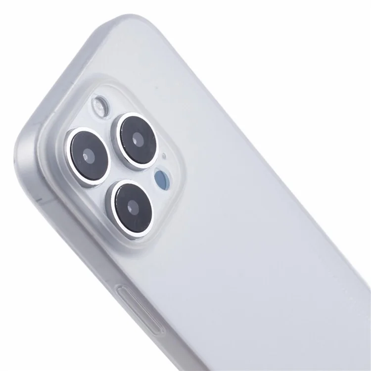 X-LEVEL For iPhone 16 Pro Case Hard PP Matte Phone Cover 0.18mm Ultra-Thin - Transparent