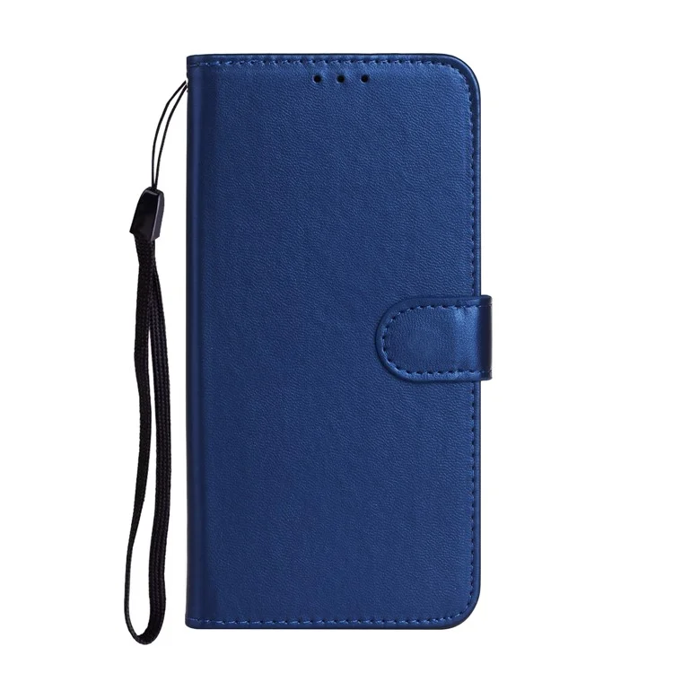 For Samsung Galaxy S25 Ultra Case with Card Holder PU Leather Flip Wallet Phone Cover - Blue