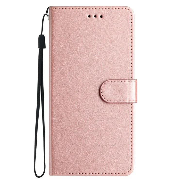 Für OnePlus 13 Wallet Case Leder Folio Handyhülle mit Magnetverschluss - Roségold