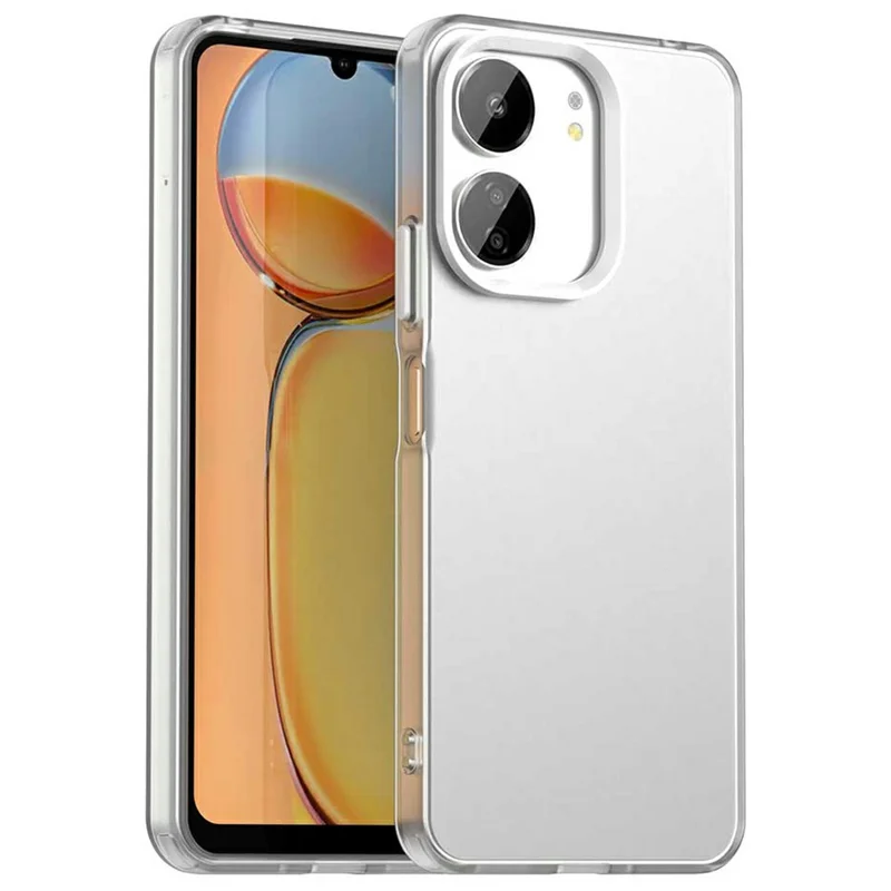Funda protectora para Xiaomi Poco M6 5G / C65 4G / Redmi 13R 5G / 13C 5G / 13C 4G Cubierta trasera del teléfono - Blanco