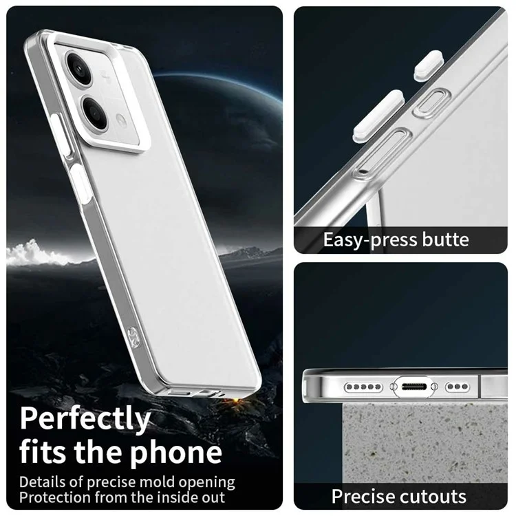 Schutzhülle für Xiaomi Redmi Note 13 5G / Note 13R Pro 5G / Poco X6 Neo 5G Handyhülle - Weiß
