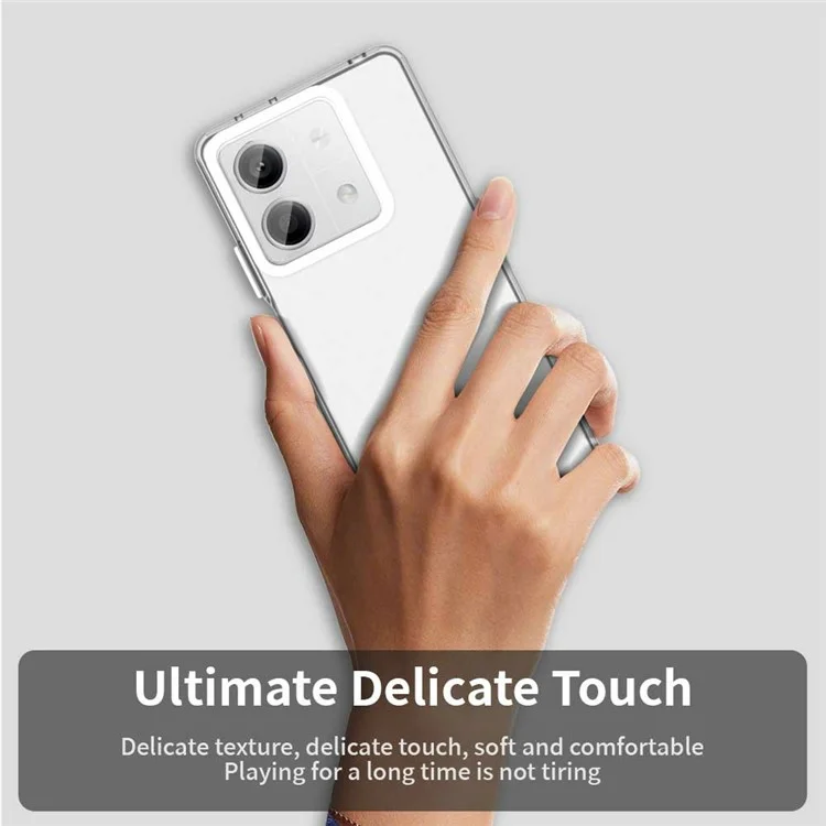 Schutzhülle für Xiaomi Redmi Note 13 5G / Note 13R Pro 5G / Poco X6 Neo 5G Handyhülle - Weiß
