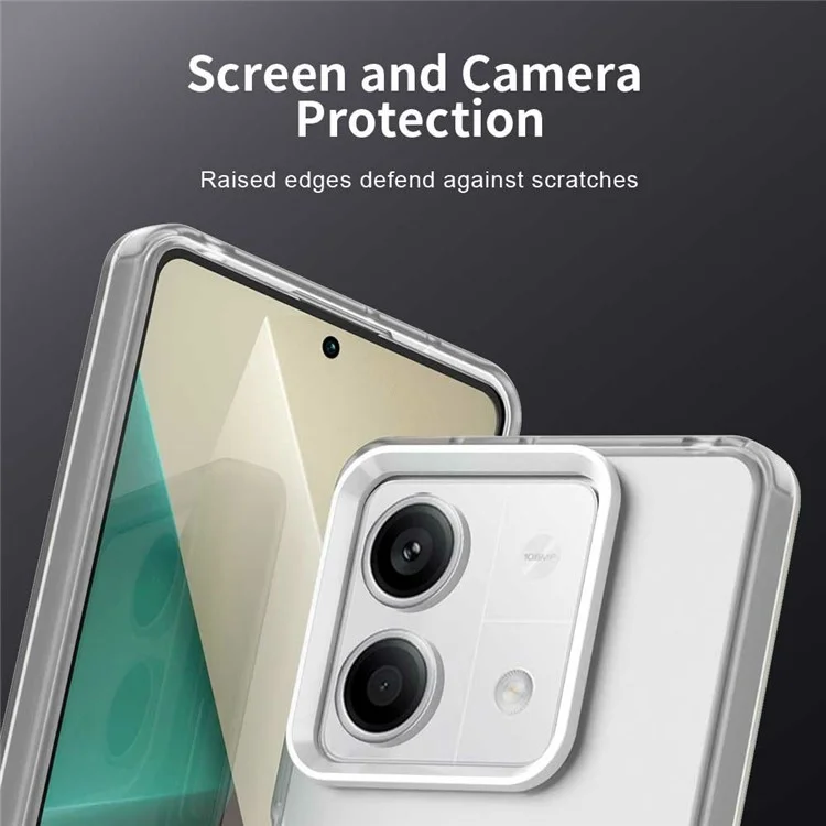 Schutzhülle für Xiaomi Redmi Note 13 5G / Note 13R Pro 5G / Poco X6 Neo 5G Handyhülle - Weiß