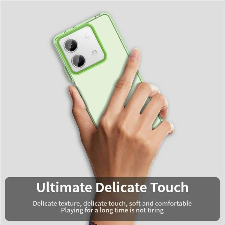 Protective Case for Xiaomi Redmi Note 13 5G / Note 13R Pro 5G / Poco X6 Neo 5G Phone Back Cover - Green