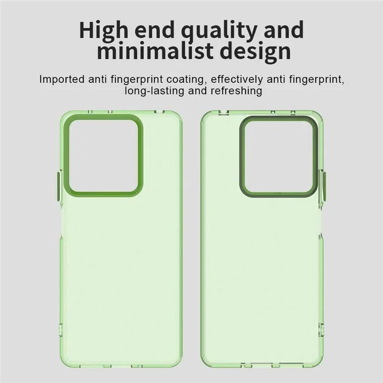 Protective Case for Xiaomi Redmi Note 13 5G / Note 13R Pro 5G / Poco X6 Neo 5G Phone Back Cover - Green