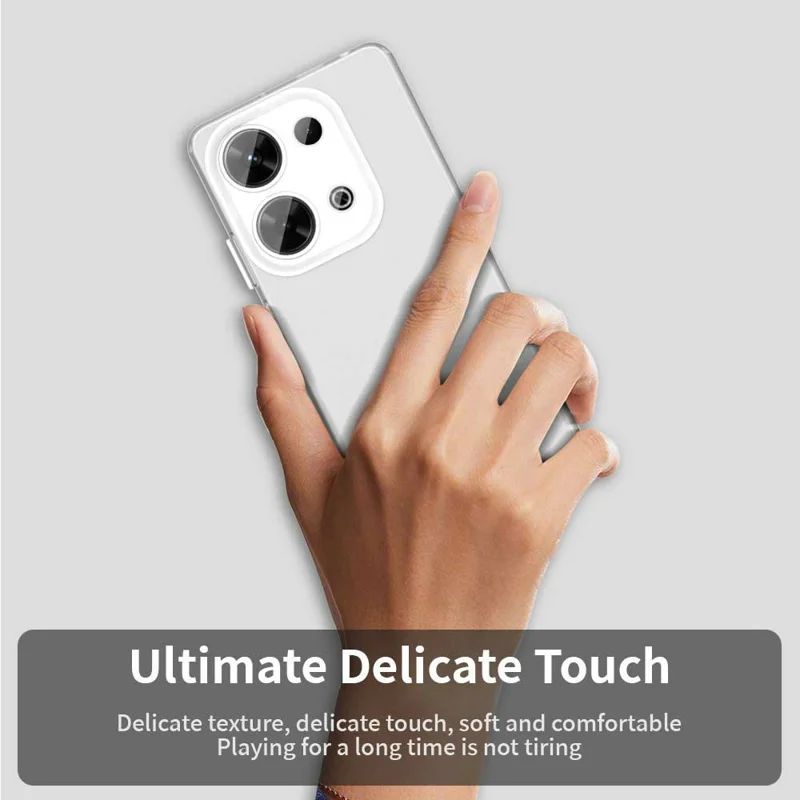 Coque de protection pour Xiaomi Redmi Note 13 Pro 4G / Poco M6 Pro 4G - Blanc