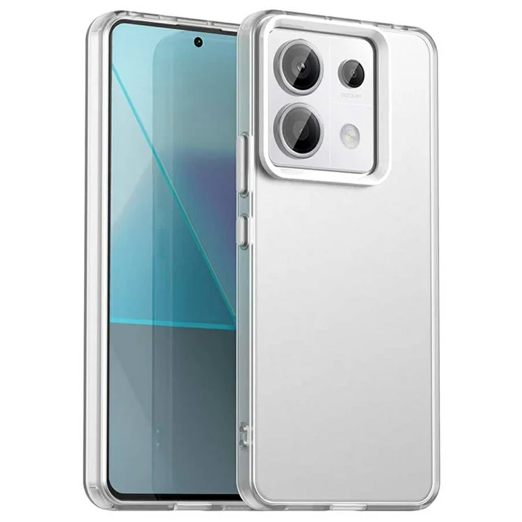 Protective Case for Xiaomi Redmi Note 13 Pro 5G / Poco X6 5G Phone Back Cover - White