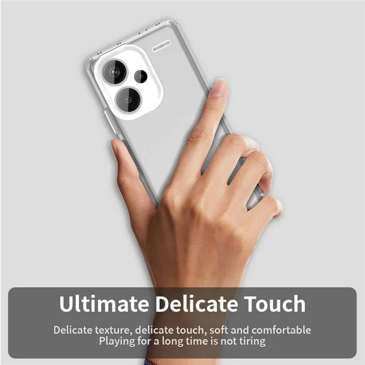 Protective Case for Xiaomi Redmi Note 13 Pro+ 5G Phone Back Cover - White