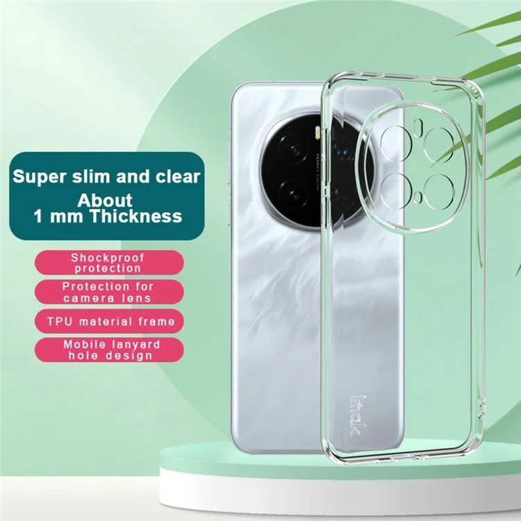 IMAK UX-5 Series For Honor Magic7 Pro 5G Clear Case Shockproof TPU Slim Phone Back Cover

Прозрачный ударопрочный чехол IMAK UX-5 Series для Honor Magic7 Pro 5G из тонкого ТПУ.