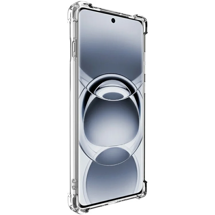 Coque de téléphone transparente IMAK UX-4 Series pour Oppo Find X7 5G, protection des quatre coins en TPU antichoc.