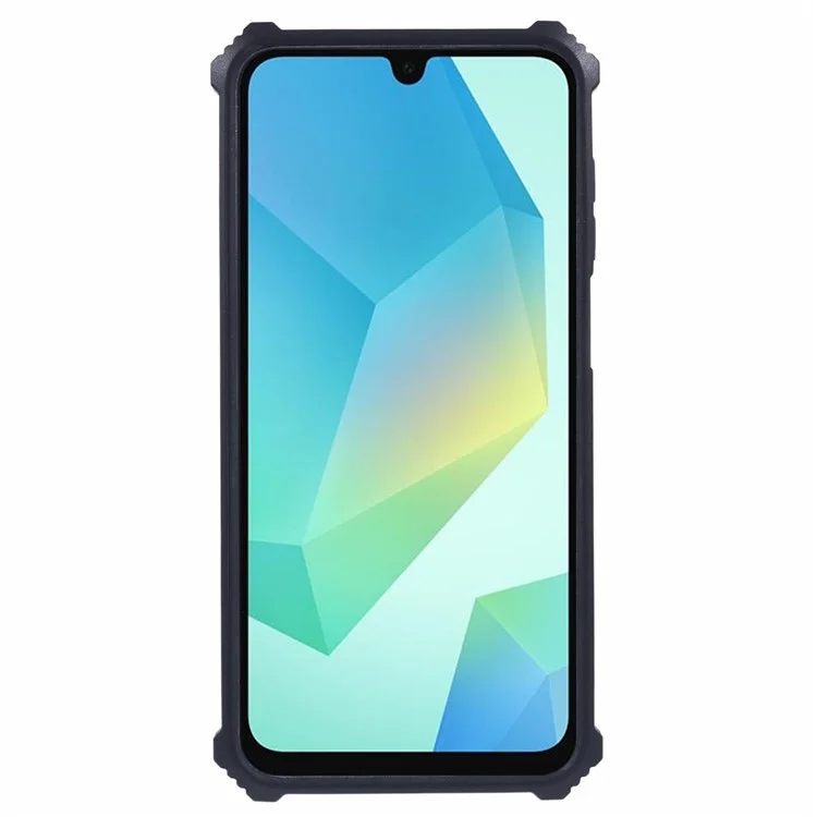 For Samsung Galaxy A16 4G / 5G Case Kickstand PC+TPU Camouflage Military Grade Phone Cover - Blue