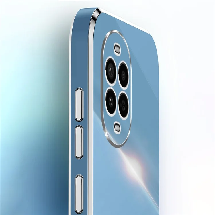 ЧЕХОЛ ДЛЯ HUAWEI NOVA 13 PRO TPU С ЭЛЕКТРОПЛАТИРОВАННОЙ РАМКОЙ - СИНИЙ