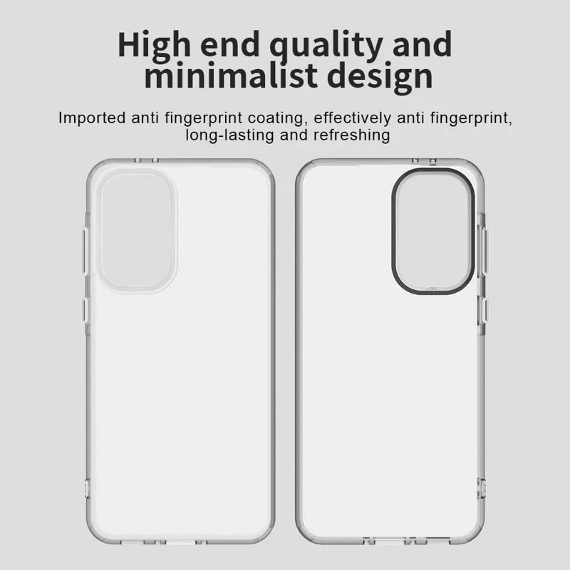 Für Samsung Galaxy A36 5G Hülle PC+TPU+PET Matt Anti-Drop Phone Back Cover - Weiß