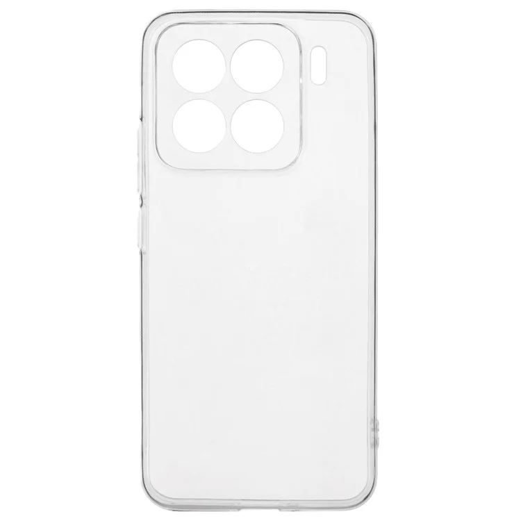 Прозрачный чехол для телефона Xiaomi 15 Pro, ультратонкий гибкий чехол из ТПУ.