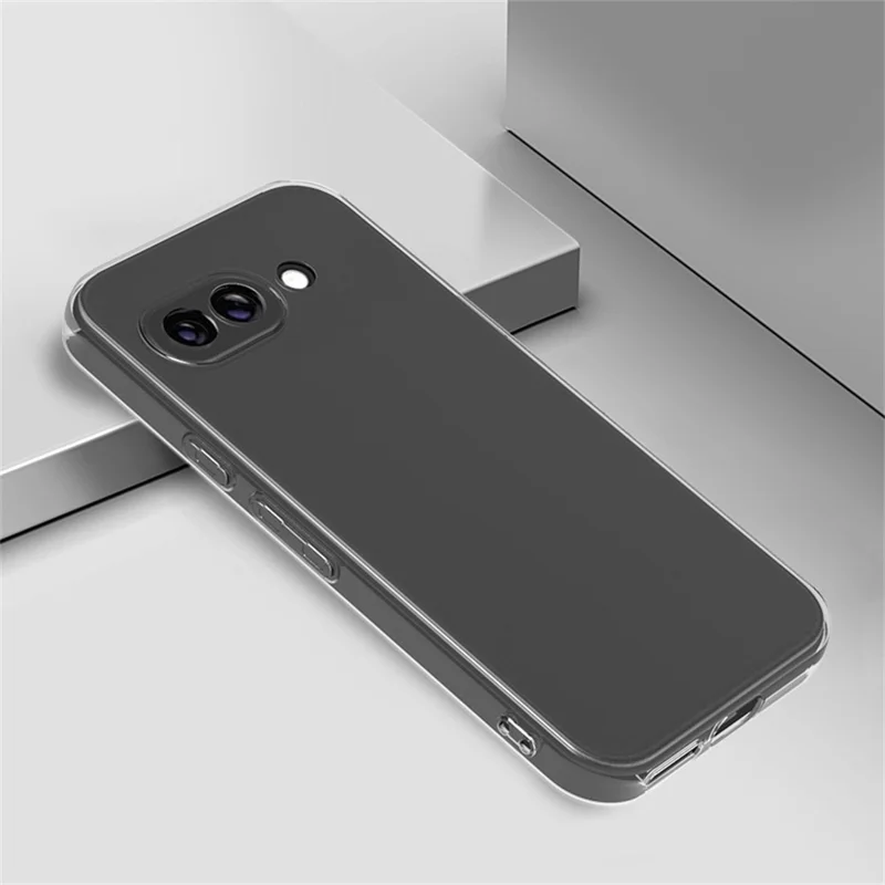 For Google Pixel 9a Clear Phone Case Ultra-Thin Flexible TPU Back Cover