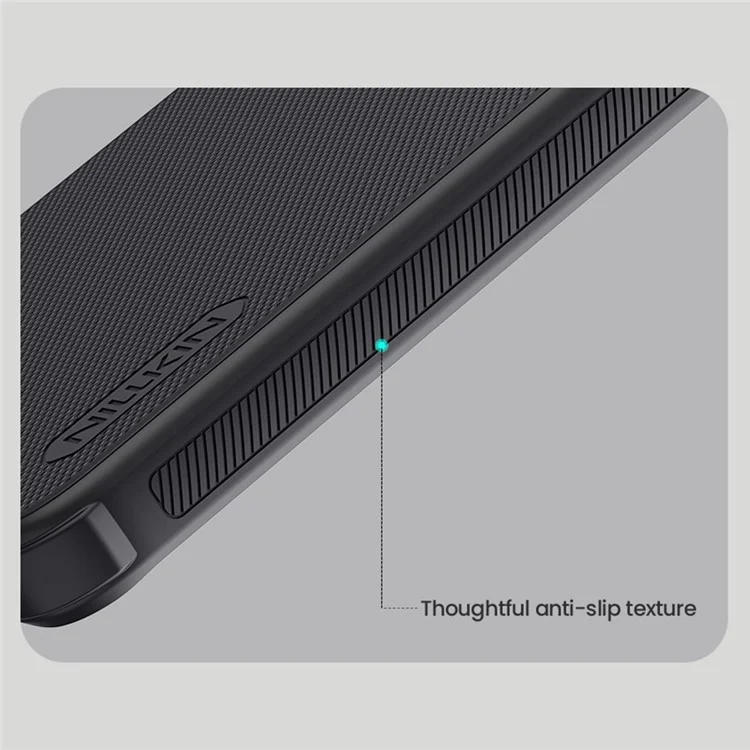 NILLKIN Frosted Shield Pro For OnePlus 13 Case Matte PC+TPU Phone Cover - Green