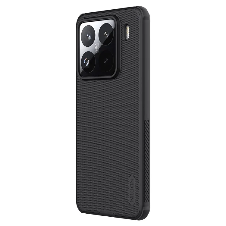 NILLKIN Frosted Shield Pro for Xiaomi 15 Pro Case Compatible with MagSafe PC+TPU Phone Cover - Black