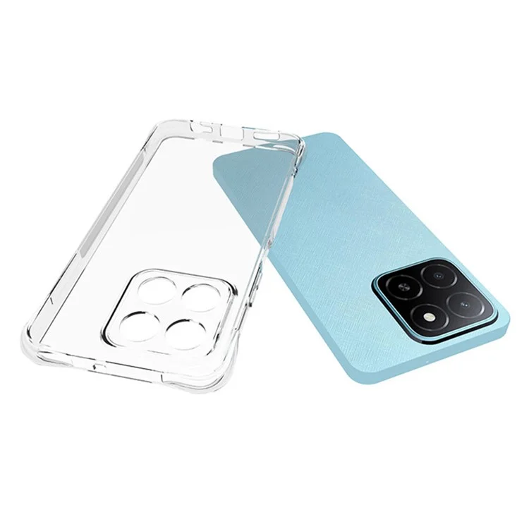 For Honor X5b Plus  /  X5b TPU Phone Case Non-Slip Transparent Mobile Phone Cover