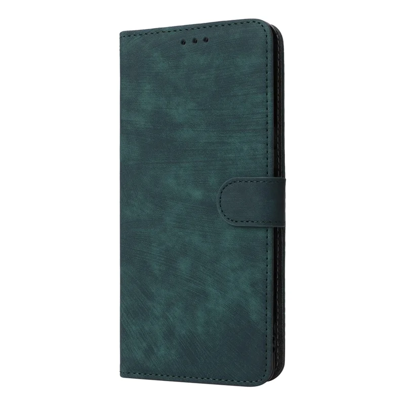 For Cubot Max 5 Wallet Case RFID Blocking PU Leather Cover Stand View - Green