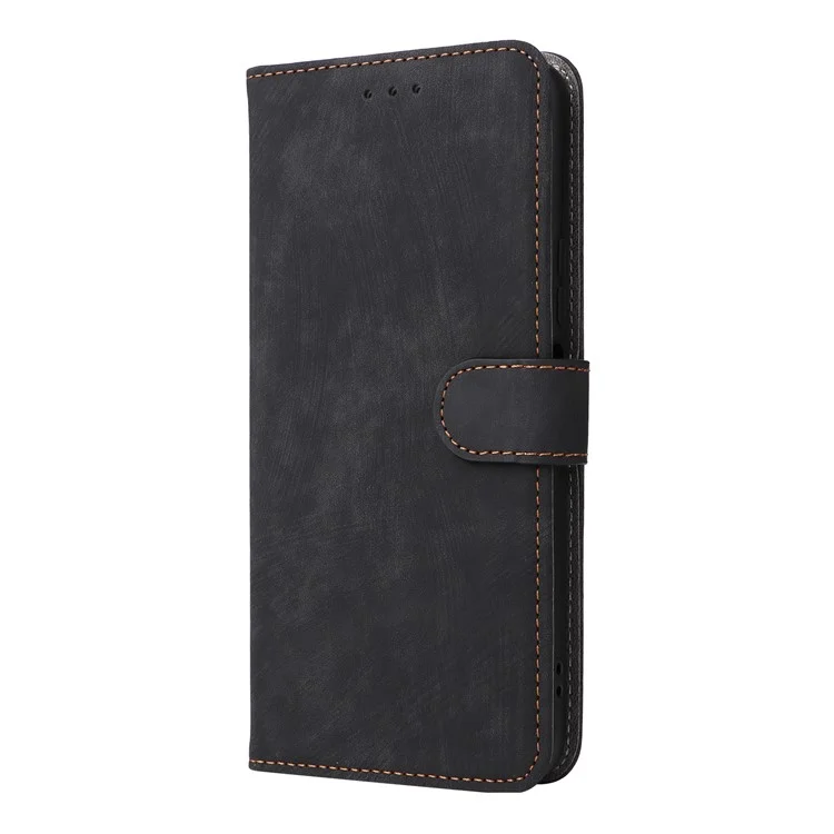 For Honor X5b / X5b Plus Wallet Case RFID Blocking PU Leather Cover Stand View - Schwarz