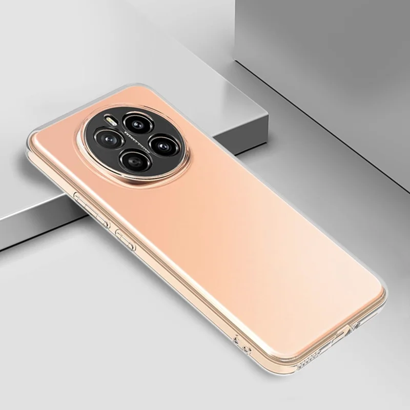 Für Honor Magic7 5G Klare Handyhülle Ultradünne flexible TPU-Rückabdeckung