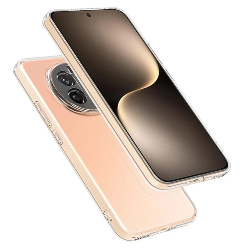 Für Honor Magic7 5G Klare Handyhülle Ultradünne flexible TPU-Rückabdeckung