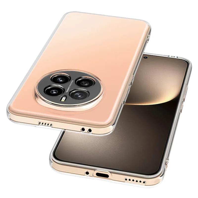 Für Honor Magic7 5G Klare Handyhülle Ultradünne flexible TPU-Rückabdeckung