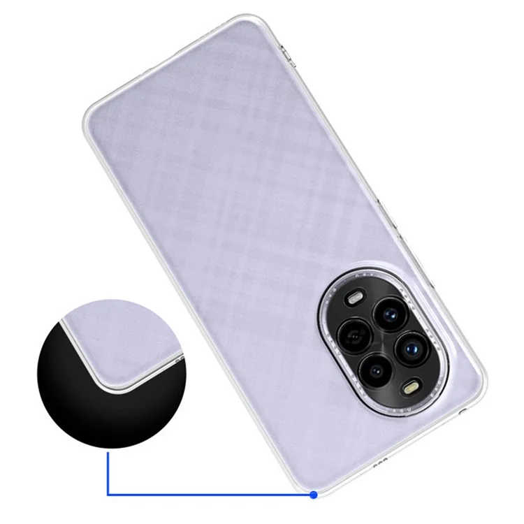 Funda transparente de TPU flexible y ultrafina para Huawei nova 13 Pro 5G