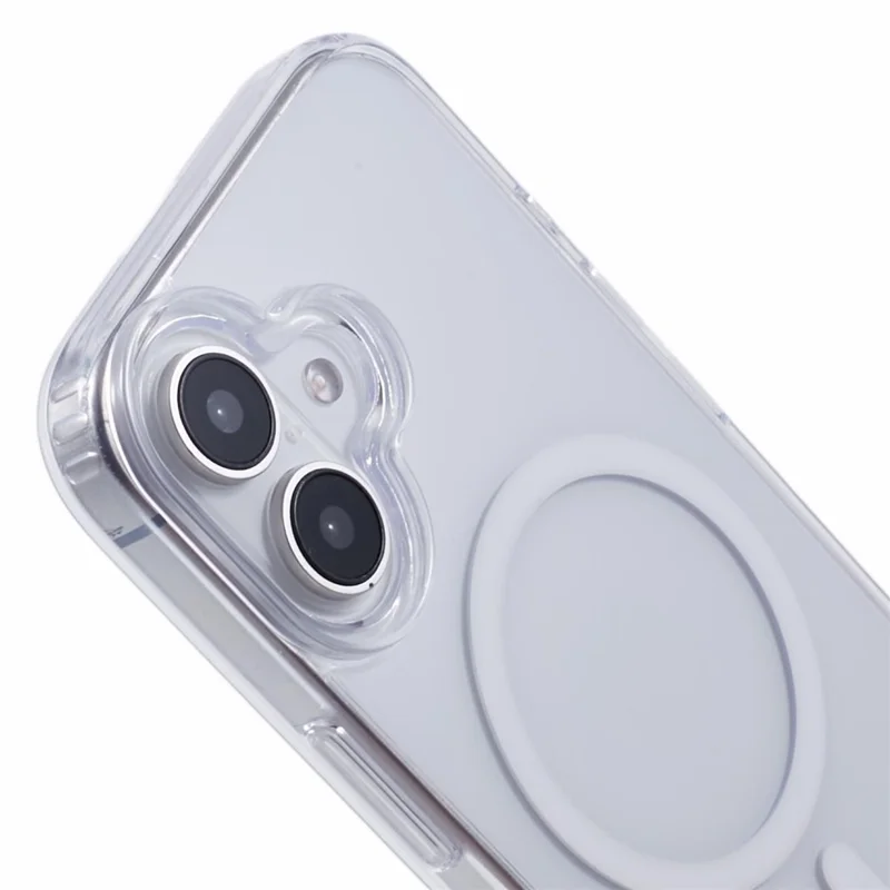 For iPhone 16 Plus Case Compatible with MagSafe TPU+Acrylic Phone Cover with Camera Control Button