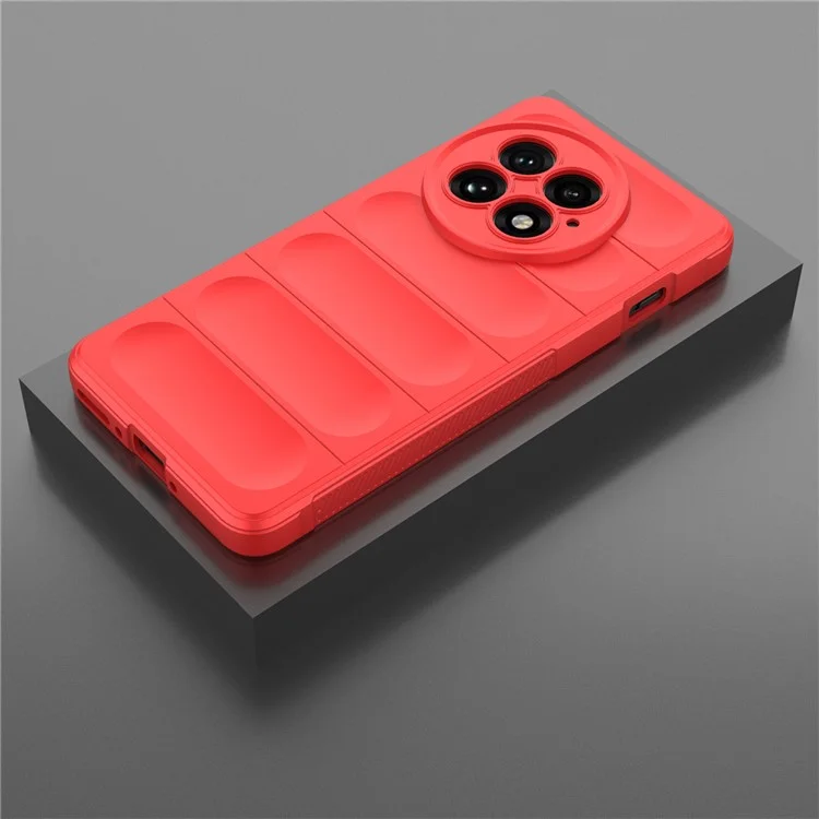 Для OnePlus 13 чехол Anti-Drop мягкий TPU прочная задняя крышка телефона - Красный