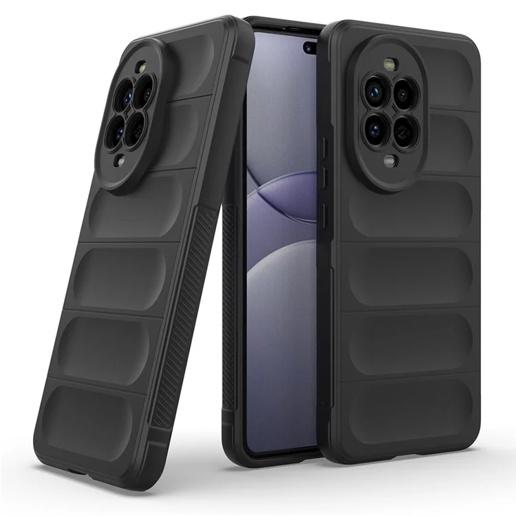 Для Huawei nova 13 Pro 5G чехол от падения, мягкий ТПУ прочный чехол для телефона - черный