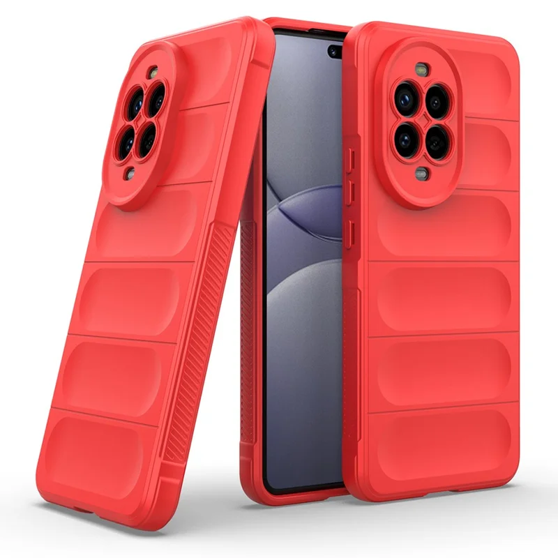 For Huawei nova 13 Pro 5G Case Anti-Drop Soft TPU Rugged Phone Back Cover - Red
