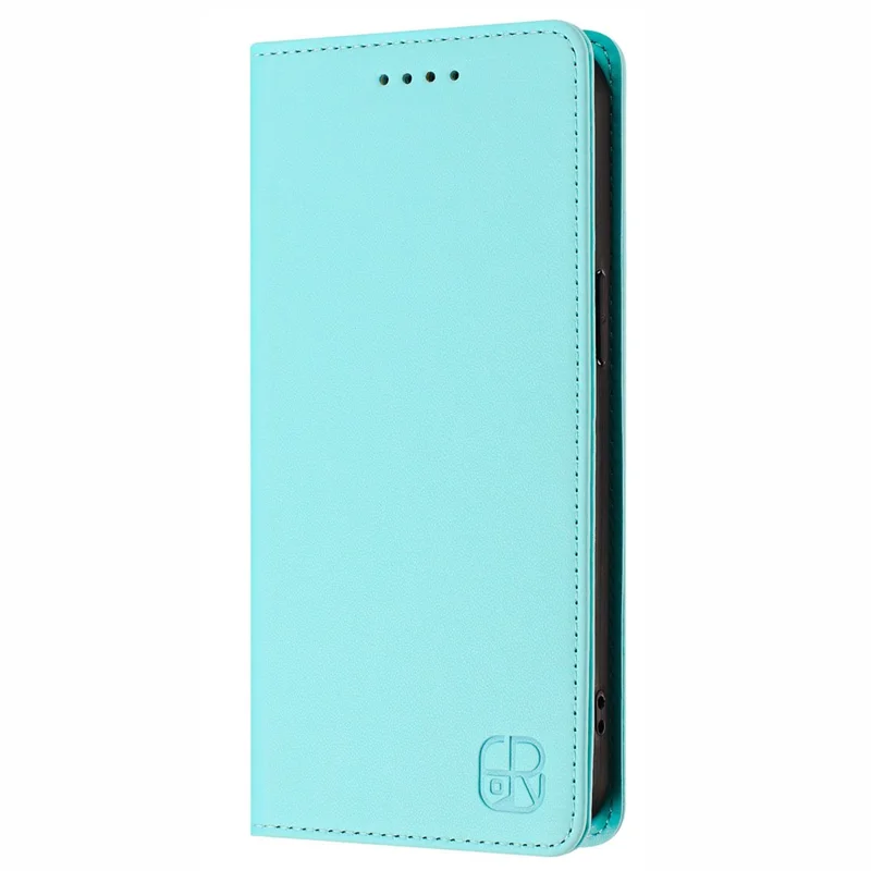 RINACASIS RC01 Lederhülle für Samsung Galaxy S24 FE mit RFID-Blockierung, magnetischem Verschluss - Minzgrün
