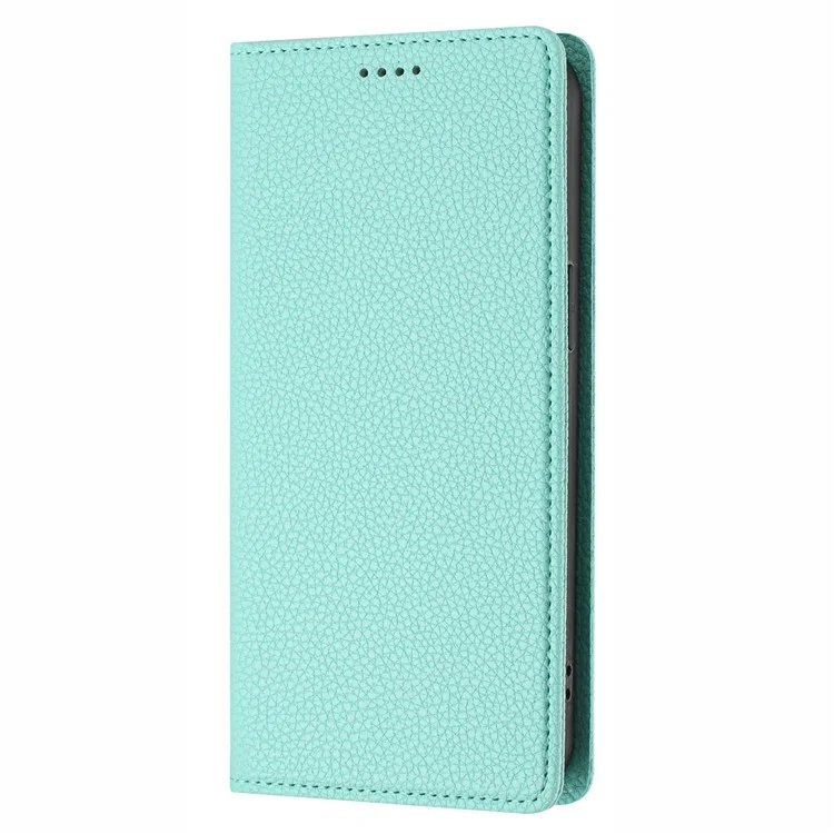 Für Samsung Galaxy S25 / S24 Brieftaschenhülle RFID-blockierende Litchitextur-Lederhülle - Mintgrün