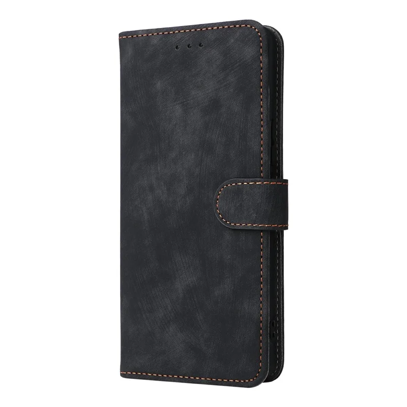 Funda de cartera para Honor X9c 5G / Magic7 Lite 5G / X60 Pro 5G con bloqueo RFID, tapa de piel sintética con soporte - Negro