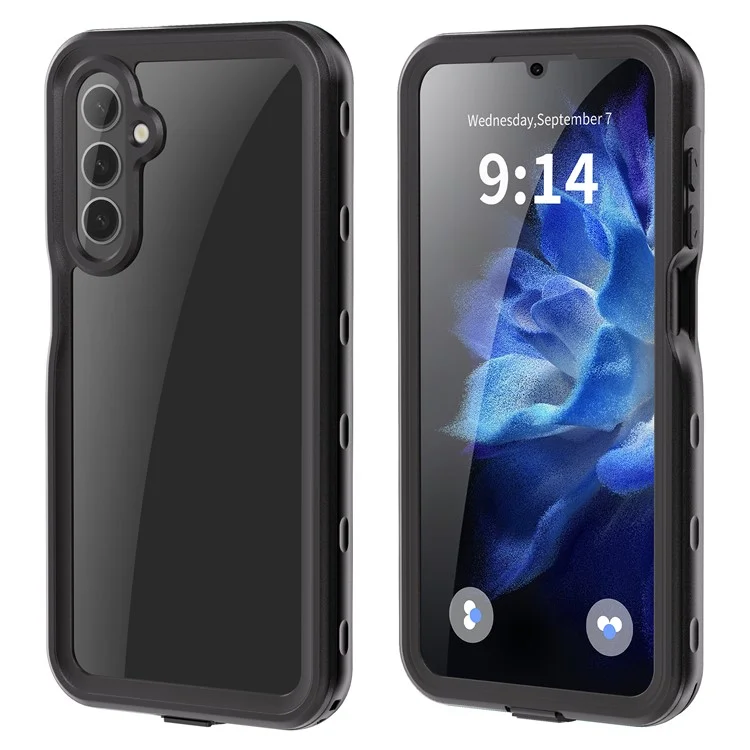 Coque REDPEPPER pour Samsung Galaxy A16 5G / 4G IP68 étanche PC+TPU - Noire
