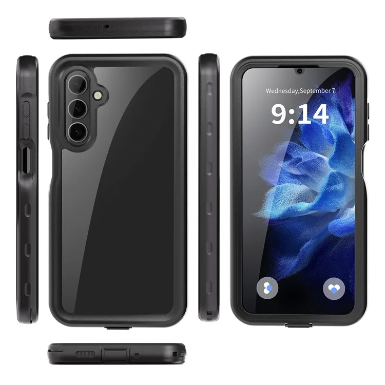 Coque REDPEPPER pour Samsung Galaxy A16 5G / 4G IP68 étanche PC+TPU - Noire