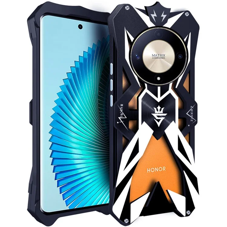 For Honor Magic6 Lite 5G / X9b 5G Case Shockproof Aluminum Alloy Phone Back Cover