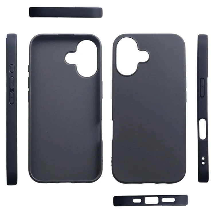 Compra a granel de funda para iPhone 16, resistente a golpes, de TPU mate de 1,2 mm