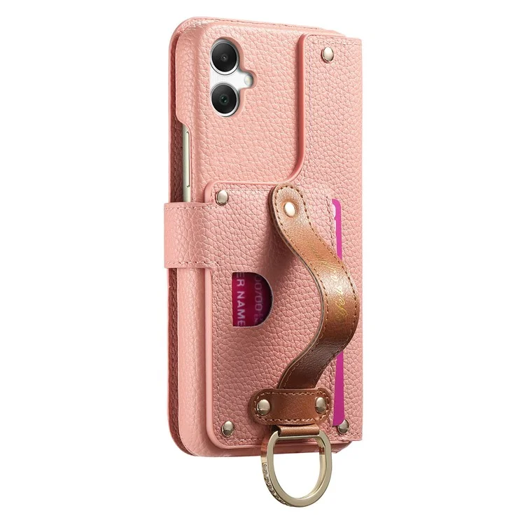 For Samsung Galaxy A06 Case RFID Blocking Zipper Wallet PU Leather Mobile Cover - Pink

Für Samsung Galaxy A06 Hülle RFID-blockierendes Reißverschluss-Geldbörsen-PU-Leder-Mobiltelefon-Cover - Pink