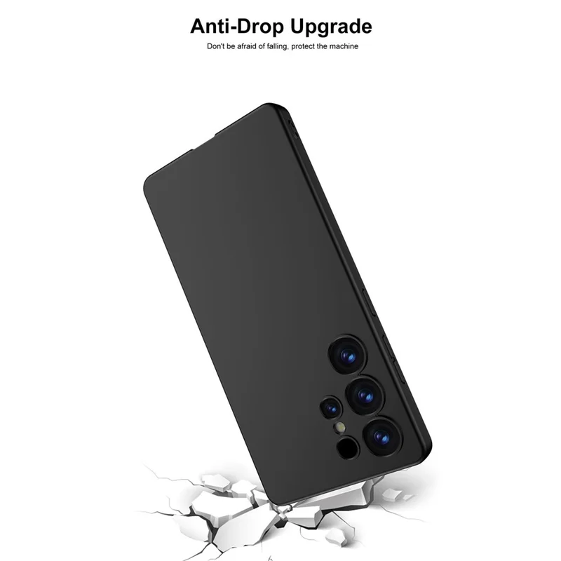 GKK For Samsung Galaxy S25 Ultra PC Slim Case Protective Phone Back Cover - Silver