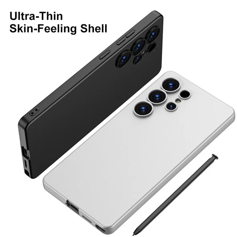 GKK For Samsung Galaxy S25 Ultra PC Slim Case Protective Phone Back Cover - Silver