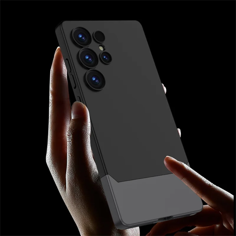 GKK für Samsung Galaxy S25 Ultra Case abnehmbare magnetische PC-Schutzhülle - Violett / Schwarz