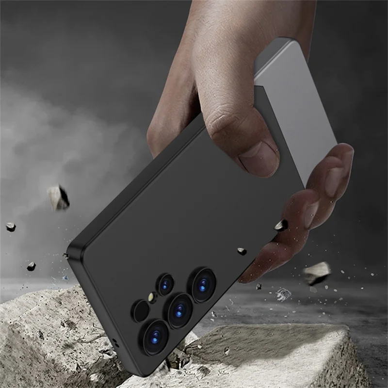 GKK für Samsung Galaxy S25 Ultra Case abnehmbare magnetische PC-Schutzhülle - Violett / Schwarz