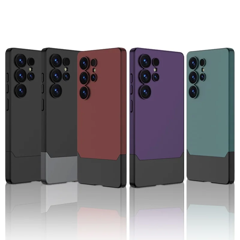 GKK für Samsung Galaxy S25 Ultra Case abnehmbare magnetische PC-Schutzhülle - Violett / Schwarz