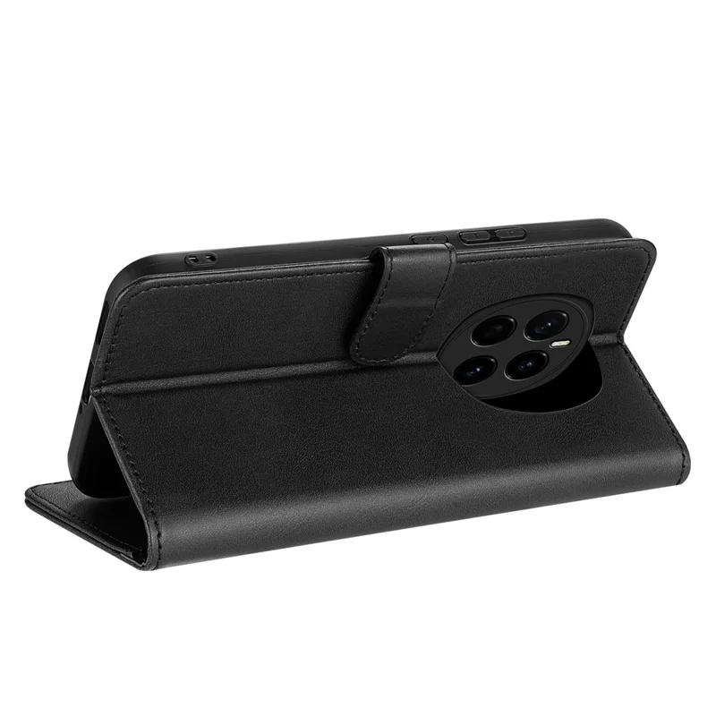 AZNS For Honor Magic7 5G Case PU Leather Wallet Phone Cover - Black