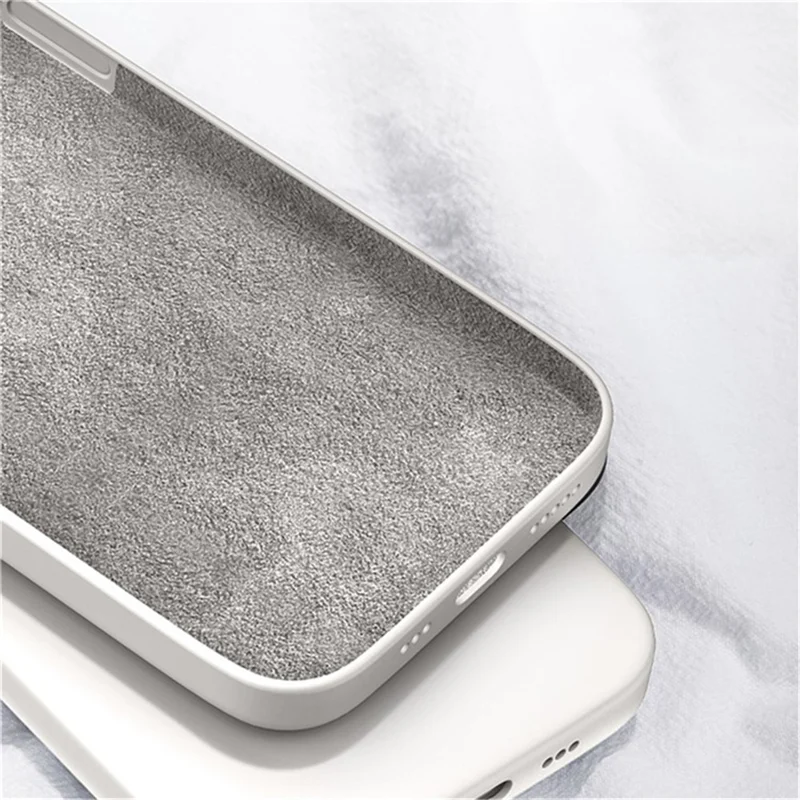 For Samsung Galaxy S25+ TPU Case Straight Edge Protection Phone Cover - Beige