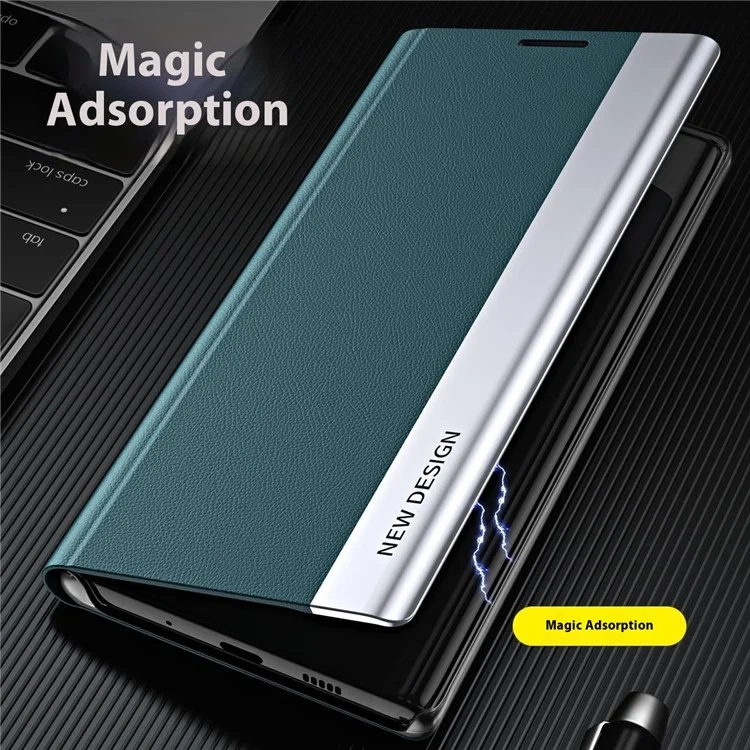 Case For Xiaomi Redmi 14C 4G / 14R 5G / Poco C75 4G Anti-Drop Leather Phone Cover with Stand - Red