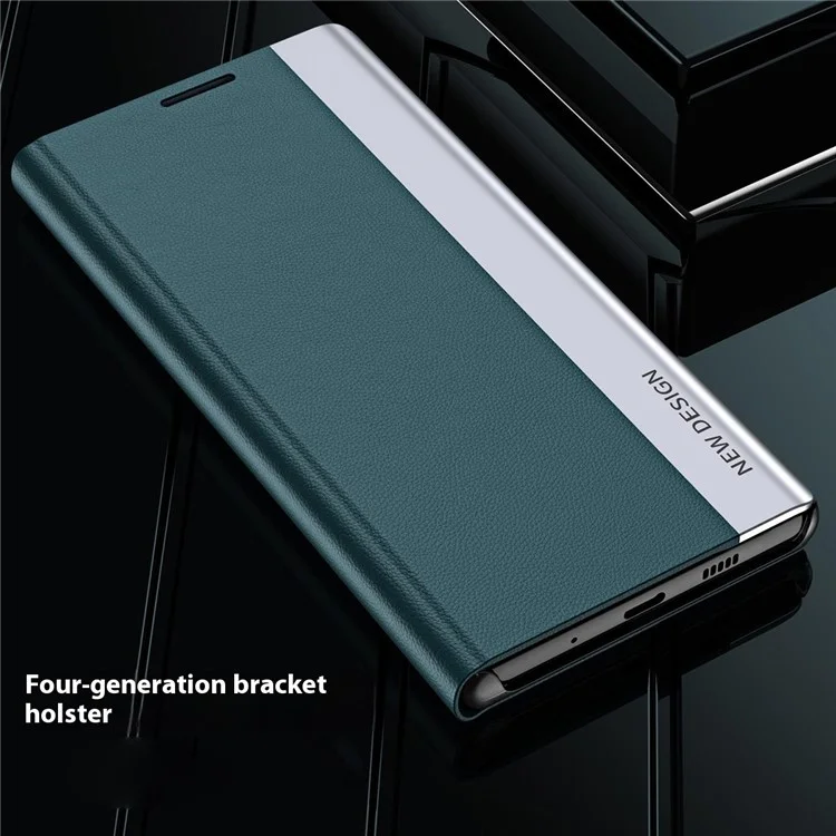 Case For Xiaomi Redmi 14C 4G / 14R 5G / Poco C75 4G Anti-Drop Leather Phone Cover with Stand - Red